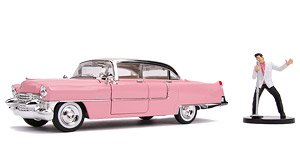 1955 Cadillac Fleetwood w/Elvis Presley Figure