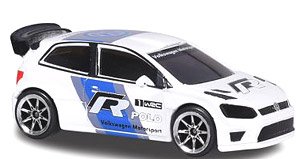 フォルクスワーゲン ポロ R WRC ホワイト (ミニカー)