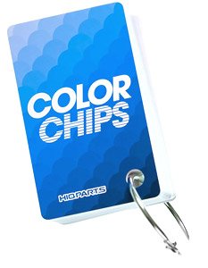 HIQ Color Chips for Solid Color (70 Pieces in 1 Set) (Hobby Tool)