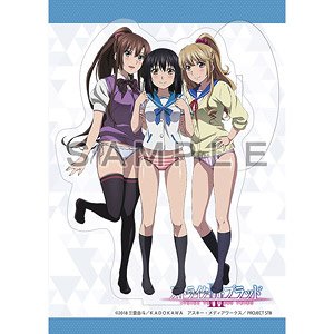 [Strike the Blood] Acrylic Stand (Yukina & Asagi & Sayaka/School Uniform)  (Anime Toy) - HobbySearch Anime Goods Store