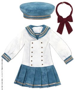 PNXS Gymnasium Sailor One-piece Set II (Laney Blue) (Fashion Doll)