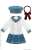PNXS Gymnasium Sailor One-piece Set II (Laney Blue) (Fashion Doll) Item picture1
