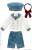 PNXS Gymnasium Sailor Set II (Laney Blue) (Fashion Doll) Item picture1