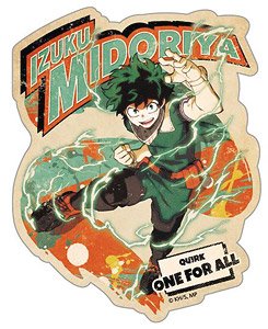 My Hero Academia Travel Sticker Action (1) Izuku Midoriya (Anime Toy)