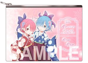 Re: Life in a Different World from Zero Leather Pouch Rem & Ram (Anime Toy)