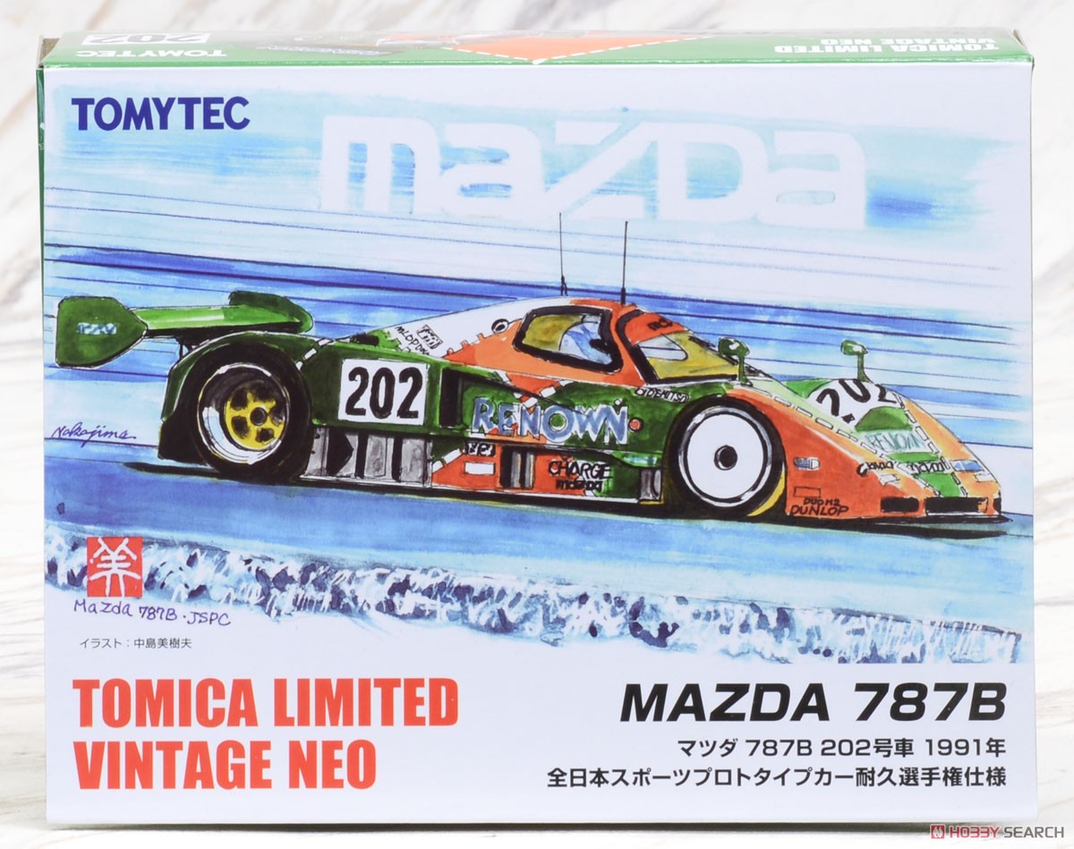 TLV-NEO Mazda 787B #202 (Diecast Car) Package1