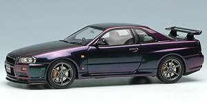 Nissan Skyline GT-R (BNR34) V-spec Special Edition 1999 Midnight Purple II (Diecast Car)