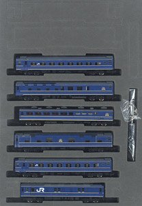 JR 24系25形特急寝台客車 (北斗星1・2号) 基本セット (基本・6両セット) (鉄道模型)