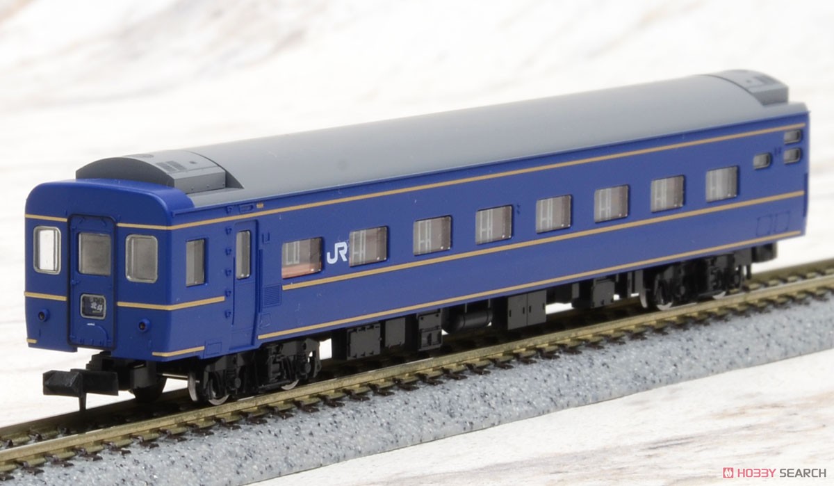 JR 24系25形特急寝台客車 (北斗星1・2号) 基本セット (基本・6両セット) (鉄道模型) 商品画像3