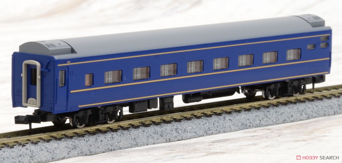 JR 24系25形特急寝台客車 (北斗星1・2号) 増結セット (増結・6両セット) (鉄道模型) 商品画像3