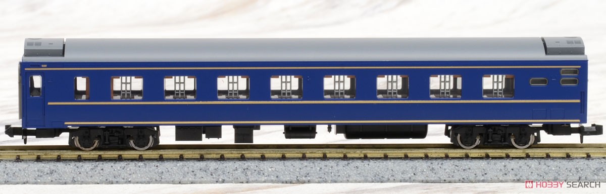 JR 24系25形特急寝台客車 (北斗星1・2号) 増結セット (増結・6両セット) (鉄道模型) 商品画像6