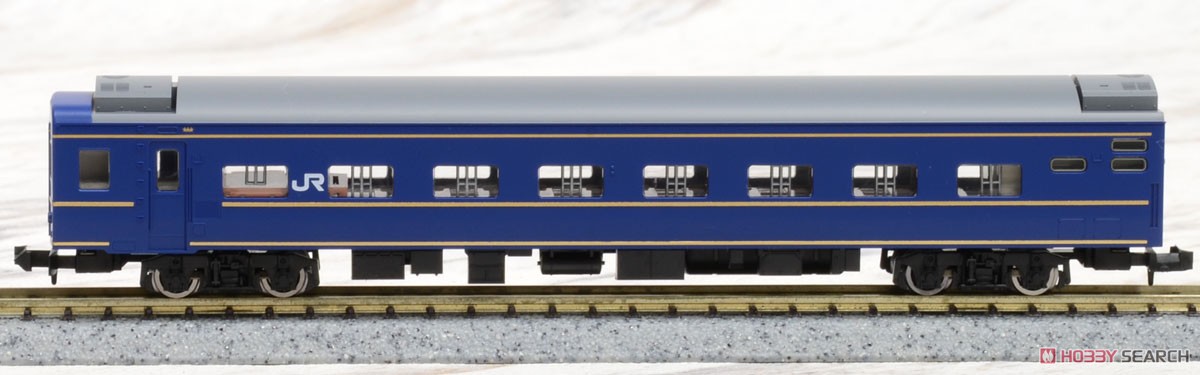 JR 24系25形特急寝台客車 (北斗星1・2号) 増結セット (増結・6両セット) (鉄道模型) 商品画像7