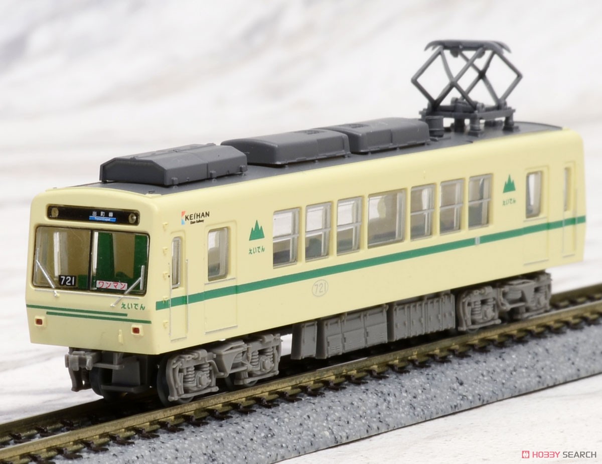The Railway Collection Eizan Electric Car Series 700 #721 (Green) (Model Train) Item picture3