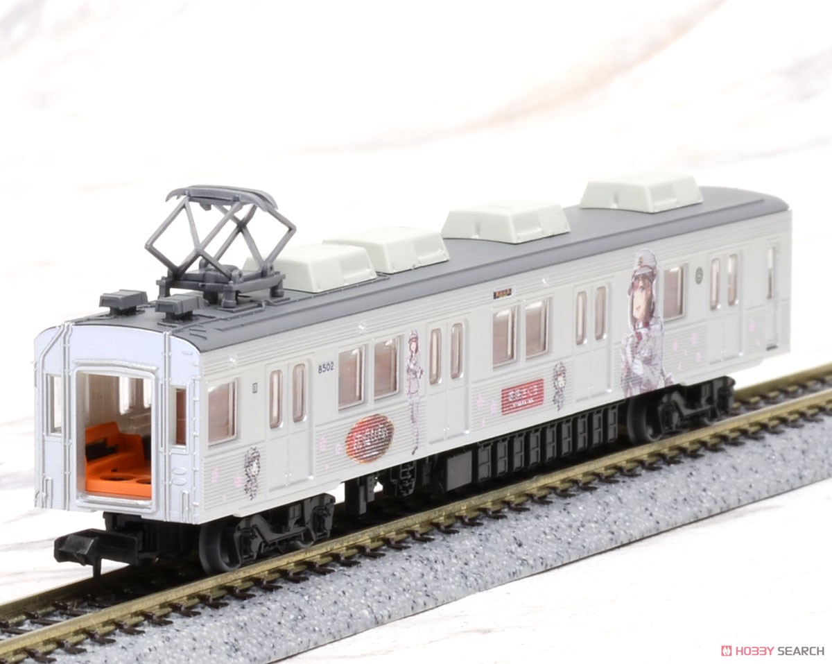 鉄道コレクション 長野電鉄 8500系 (T2編成) 鉄道むすめラッピング (3両セット) (鉄道模型) 商品画像10