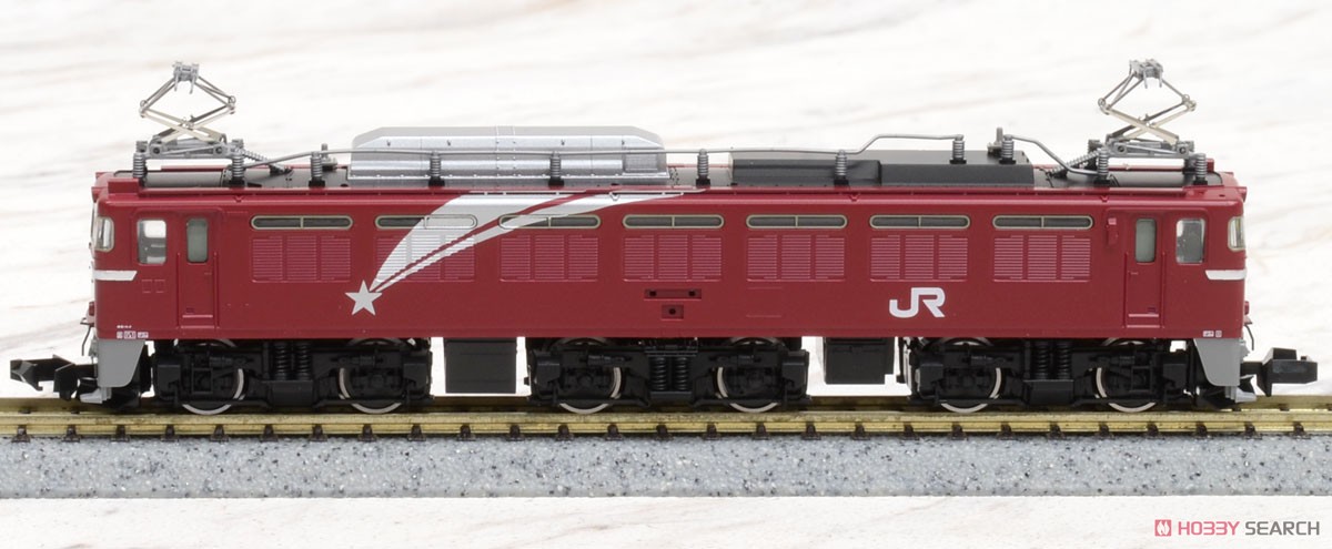 JR EF81形 電気機関車 (北斗星色・Hゴムグレー) (鉄道模型) 商品画像1