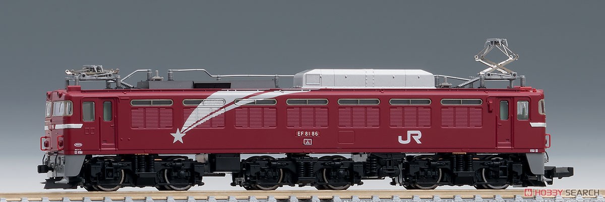 JR EF81形 電気機関車 (北斗星色・Hゴムグレー) (鉄道模型) 商品画像4