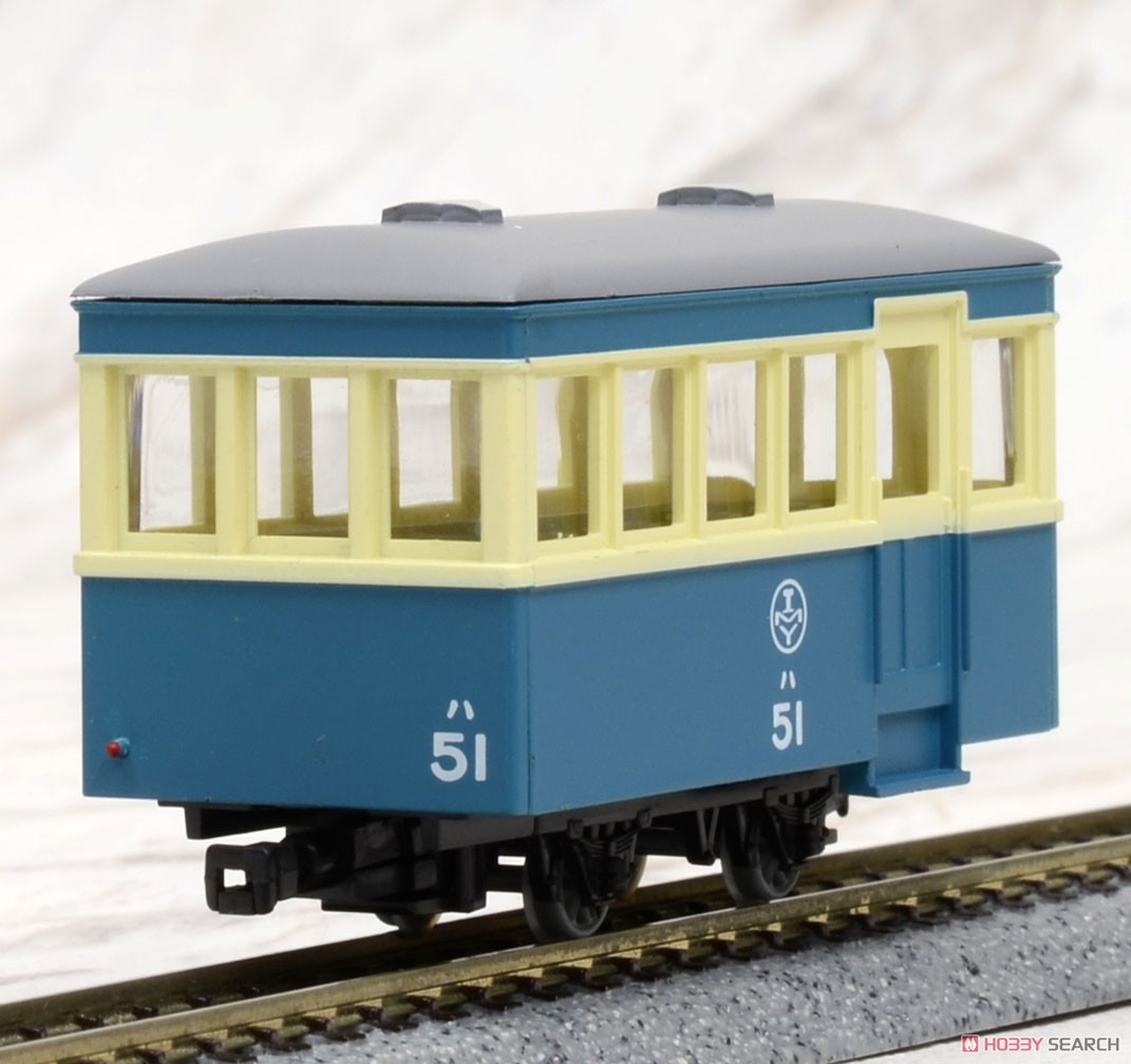 鉄道コレクション ナローゲージ80 富井電鉄 猫屋線 ジ3・ハ51 新塗装 (2両セット) (鉄道模型) 商品画像6