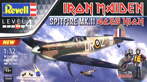 Spitfire MkII Aces High 35th Anvrsy Iron Maiden (Plastic model)