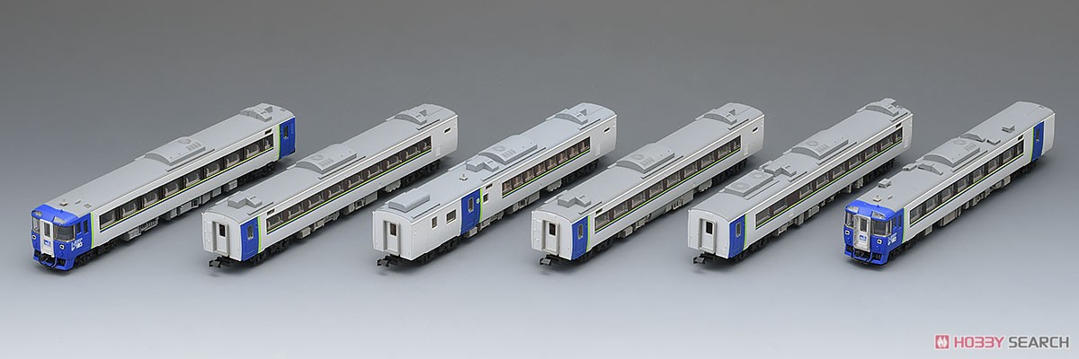 JR キハ183系 特急ディーゼルカー (おおぞら・HET色) セット (6両セット) (鉄道模型) 商品画像1
