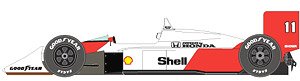 McLaren Honda MP4/4 Japanese GP 1988 2nd No.11 (Diecast Car)