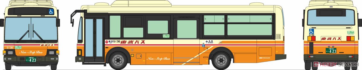 全国バスコレクション80 [JH037] 東武バス (日野レインボーII) (埼玉県) (鉄道模型) その他の画像1