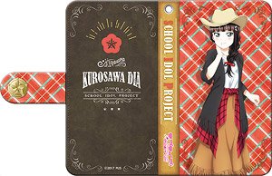 Love Live! Sunshine!! Notebook Type Smart Phone Case/Dia Kurosawa Western Style (Anime Toy)