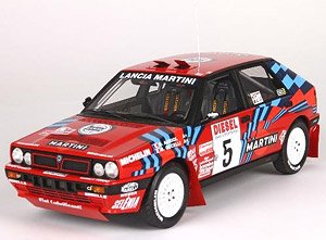 ランチア デルタ HF インテグラーレ 16V サンレモラリー 1989 #5 AURIOL-OCCELLI ケース付 (ミニカー)