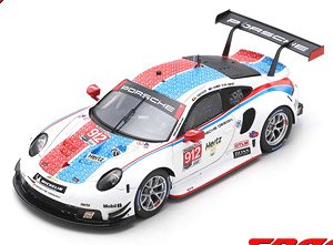 Porsche 911 RSR No.912 Porsche GT Team 24H Daytona 2019 E.Bamber L.Vanthoor M.Jaminet (ミニカー)