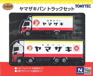 ザ・トラックコレクション ヤマザキパン トラックセット (2台セット) (鉄道模型)