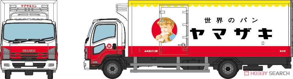 The Truck Collection Yamazaki Baking Truck Set (2 Cars Set) (Model Train) Other picture1