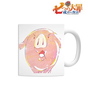 七つの大罪 戒めの復活 ホーク Ani-Art マグカップ (キャラクターグッズ)