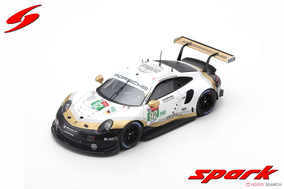 Porsche 911 RSR No.92 Porsche GT Team 24H Le Mans 2019 M.Christensen K.Estre (Diecast Car) Item picture1
