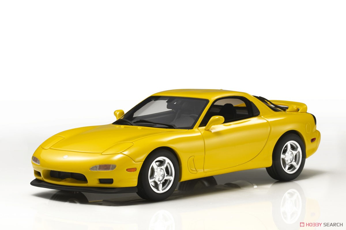 Mazda RX-7 1994 (イエロー) (ミニカー) 商品画像1