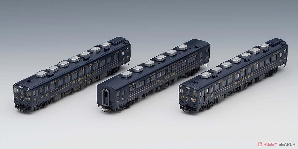 【限定品】 JR キハ58系 ディーゼルカー (快速シーサイドライナー・紺色・キハ28 5200) セット (3両セット) (鉄道模型) 商品画像8