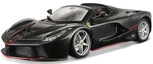 Ferrari LaFerrari Aperta (Black) (Diecast Car)