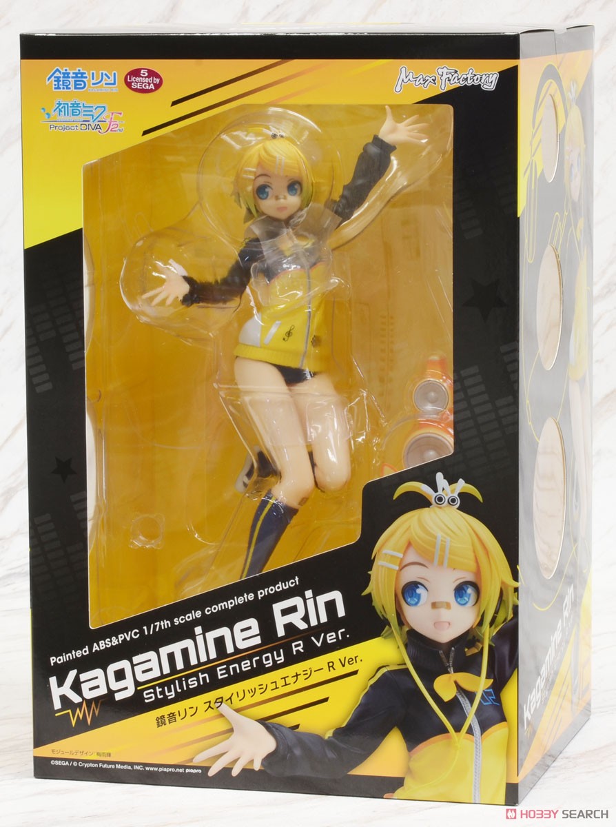 Kagamine Rin: Stylish Energy R Ver. (PVC Figure) Package1