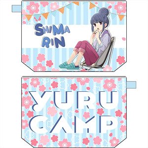 Yurucamp Water-Repellent Pouch [Rin Shima] (Anime Toy)