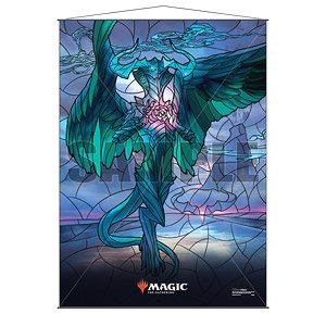 Ultra PRO Official Magic: The Gathering Wall Scrolls - War of the Spark Stained Glass Planeswalkers Ugin (Anime Toy)