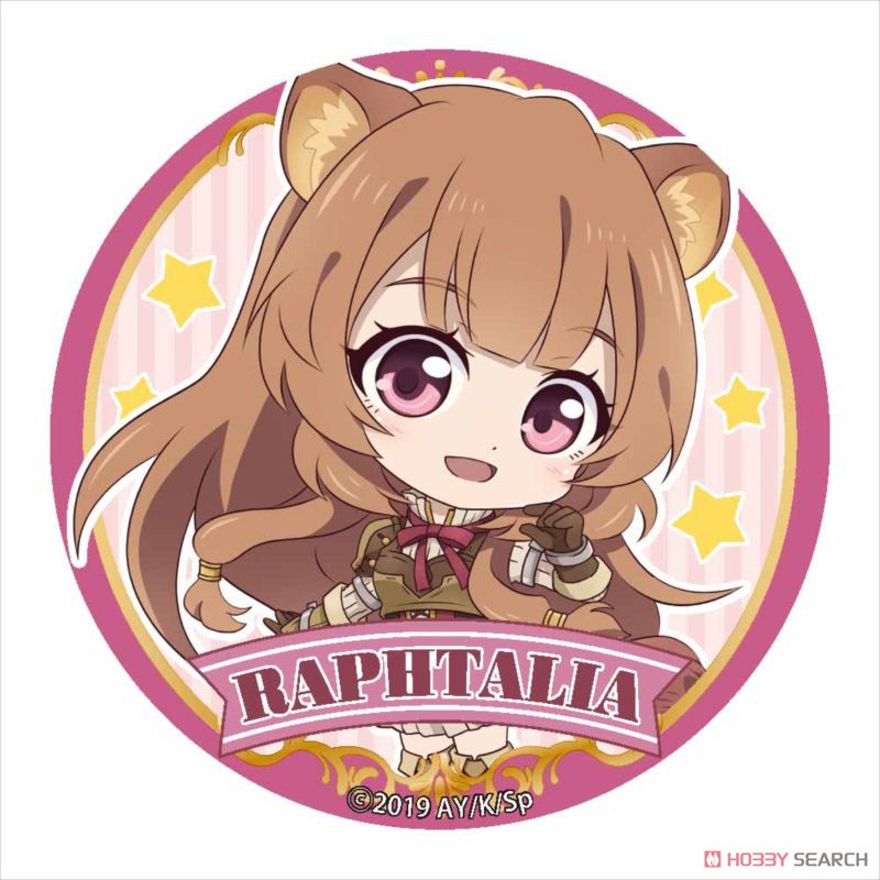 The Rising of the Shield Hero Puchichoko Big Can Badge [Raphtalia] (Anime Toy) Item picture1