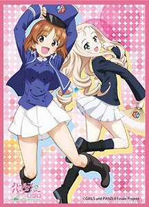 Chara Sleeve Collection Mat Series Girls und Panzer das Finale Miho Nishizumi & Mary (Card Sleeve)