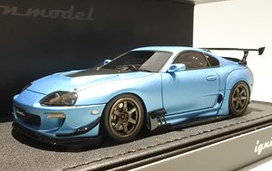 Toyota Supra (JZA80) RZ Matte Blue (Diecast Car)