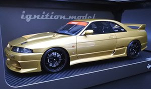 TOP SECRET GT-R (BCNR33) Gold (ミニカー)