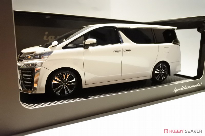 Toyota Vellfire (30) ZG White Pearl Crystal Shine Normal-Wheel (Diecast Car) Item picture1