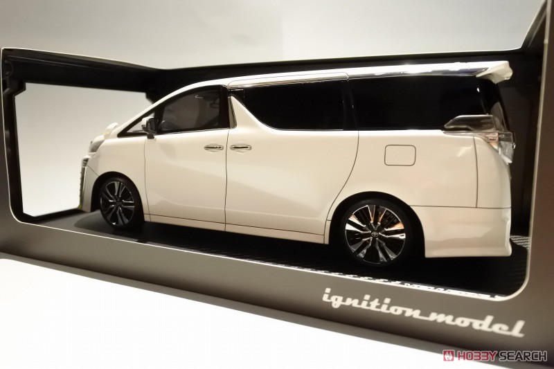 Toyota Vellfire (30) ZG White Pearl Crystal Shine Normal-Wheel (Diecast Car) Item picture2