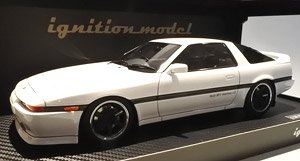 Toyota Supra 3.0GT turbo A (MA70) White (ミニカー)