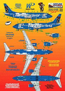 Western Pacific Airlines Thrifty (Decal)