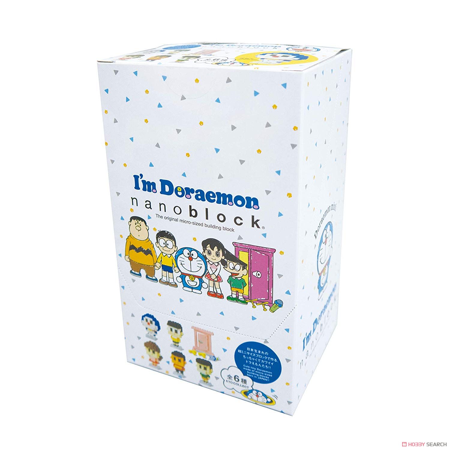 nanoblock I`m Doraemon ドラえもん ミニ (6個入り) (ブロック) パッケージ1