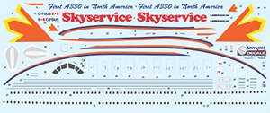 Skyservice Canada Airbus A330 (Decal)