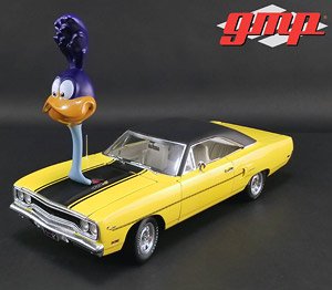 1970 Plymouth Road Runner with `The Loved Bird` Road Runner Air Grabber Figure (ミニカー)