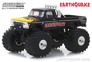 Kings of Crunch - Earthquake - 1975 Ford F-250 Monster Truck (with 66-Inch Tires) (Diecast Car)